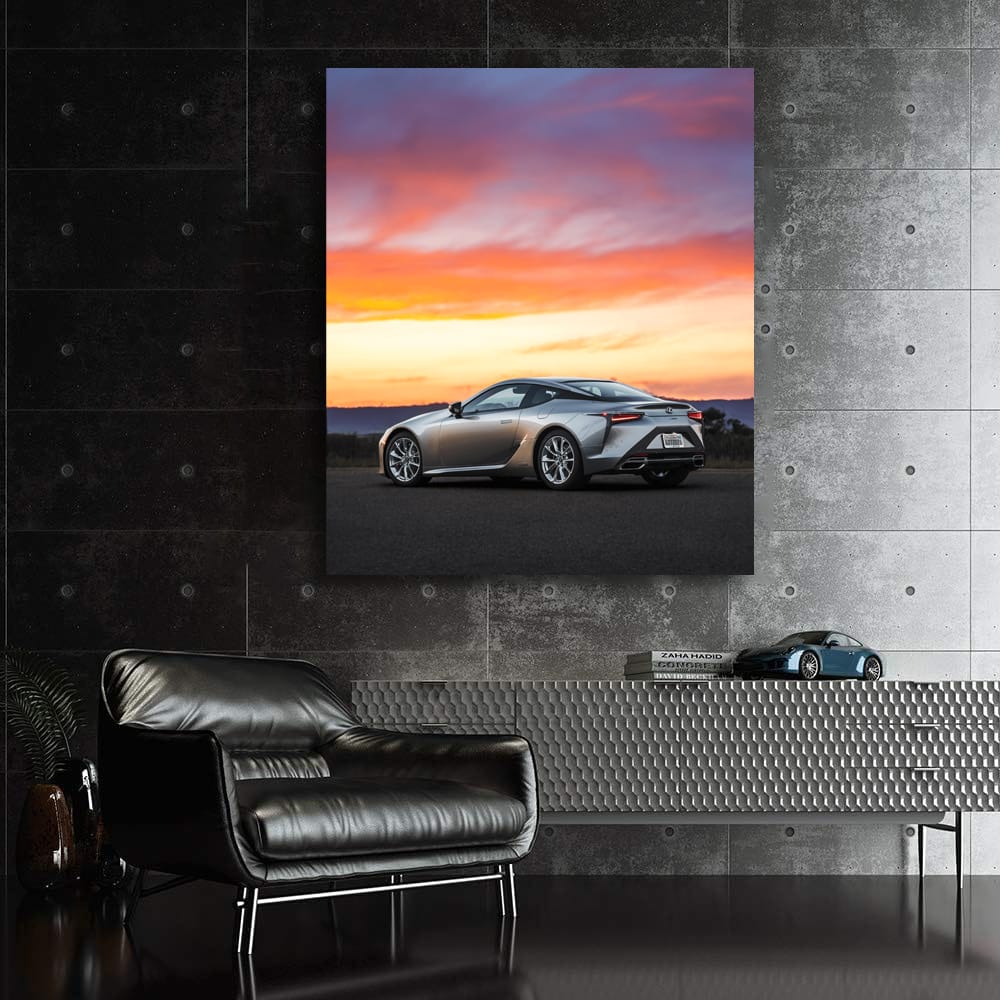 Lexus LC 500h Sunset - Elegant Power and Style