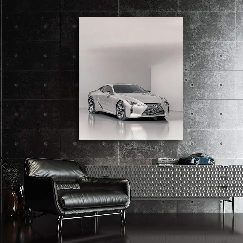 Lexus LC Parked Elegantly - Blend of Luxury and Power