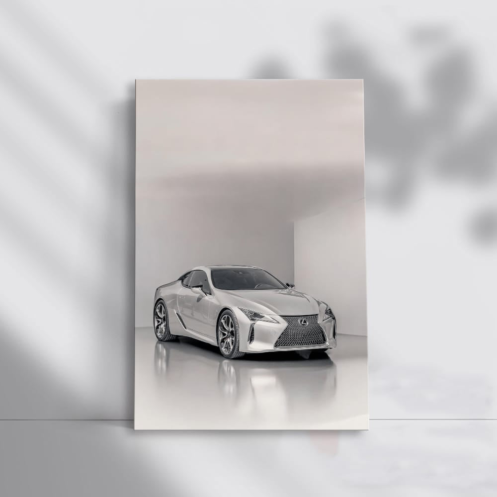 Lexus LC Parked Elegantly - Blend of Luxury and Power