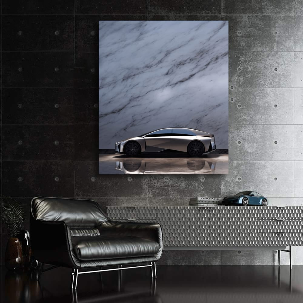 Lexus LF-ZC Marble - Sleek, Futuristic Elegance