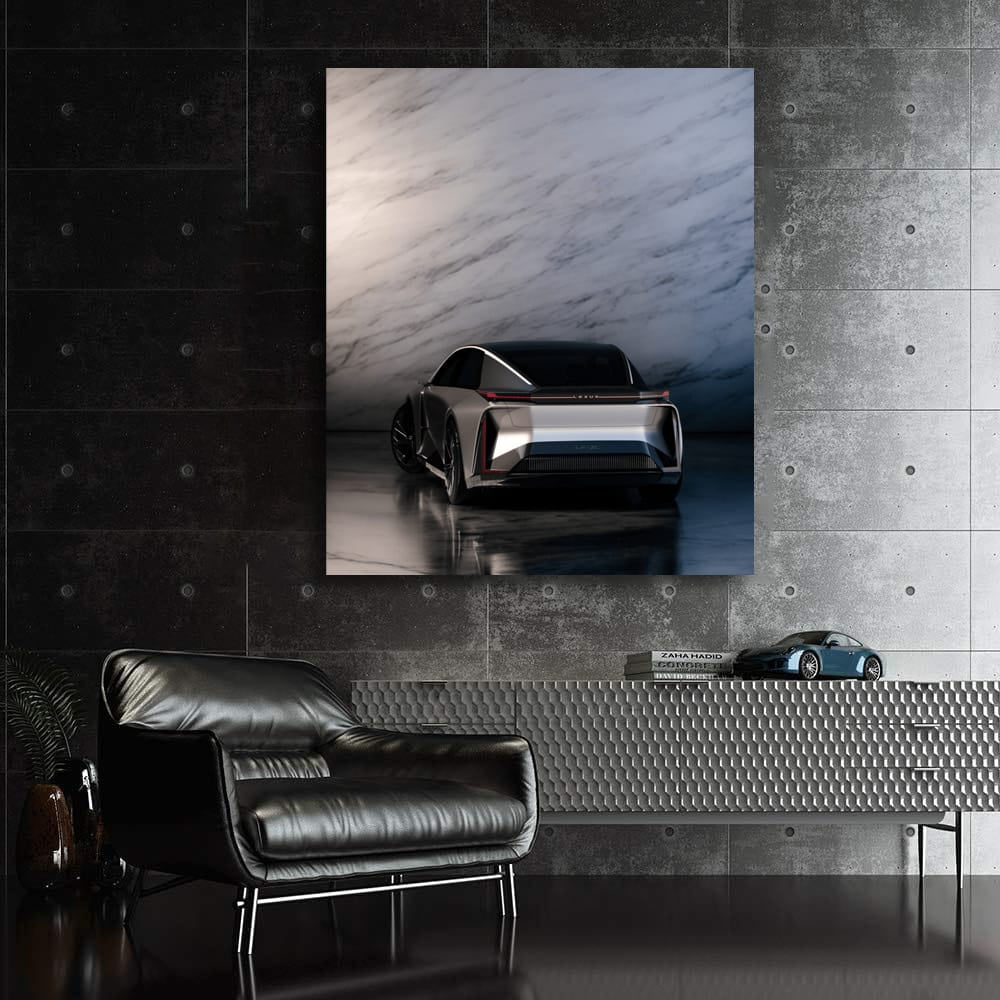 Lexus LF-ZC Marble - Futuristic Elegance in Motion