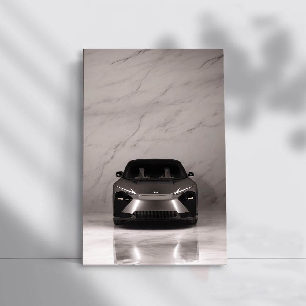 Lexus LF-ZC White Marble - Elegance in Motion