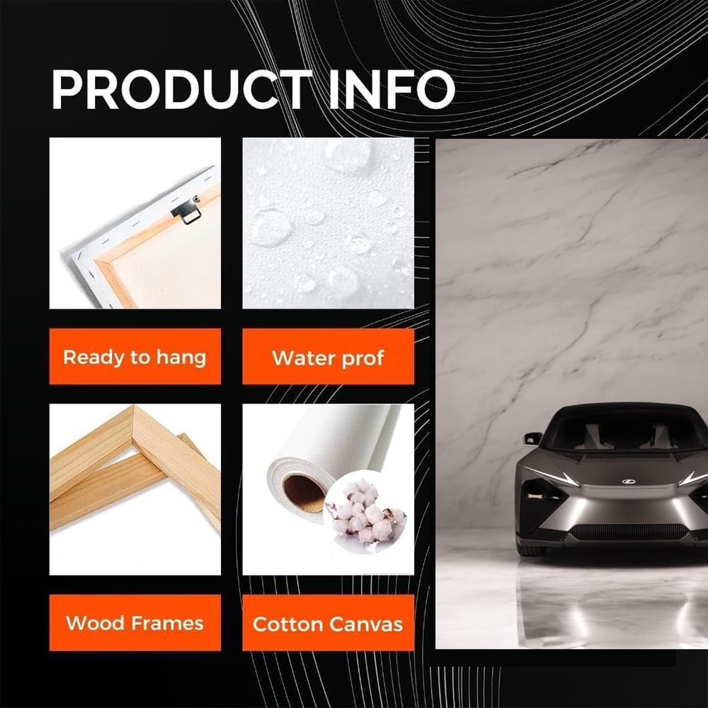 Lexus LF-ZC White Marble - Elegance in Motion
