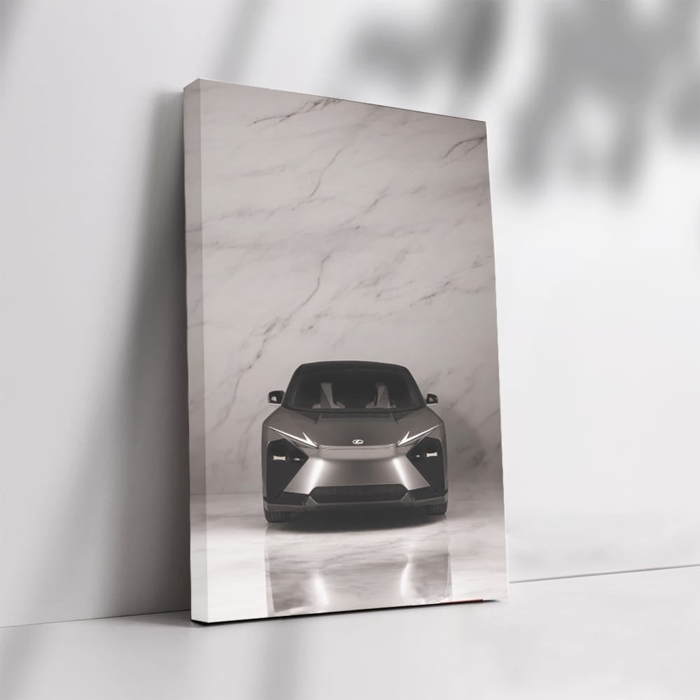 Lexus LF-ZC White Marble - Elegance in Motion