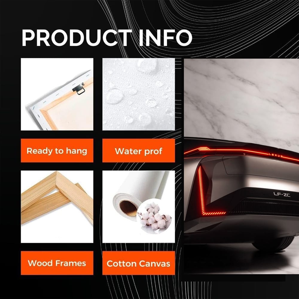 Lexus LF-ZC Marble White - Sleek Future Design