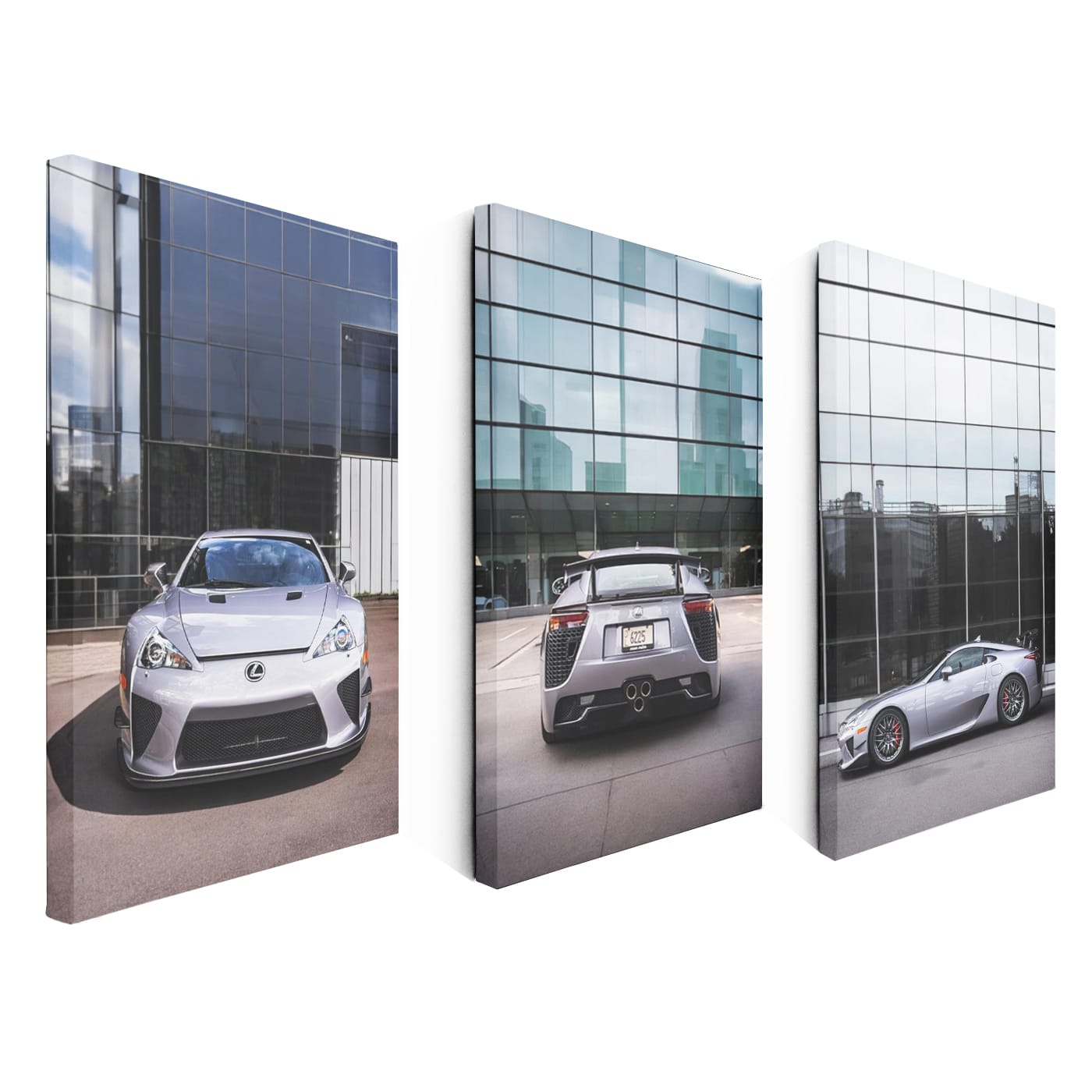 Lexus LFA Glass Building Set of 3