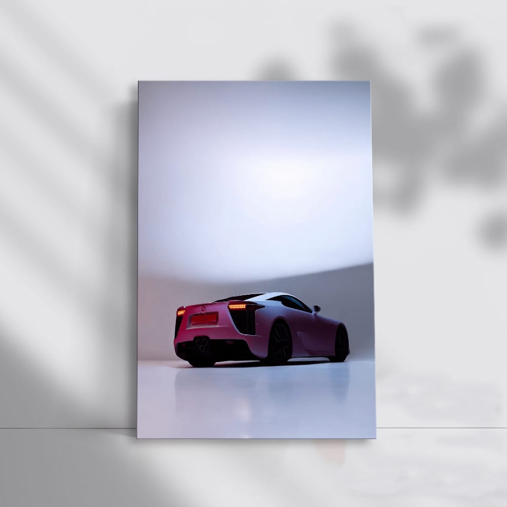 Lexus LFA Parked Elegantly - Rare Supercar Excellence
