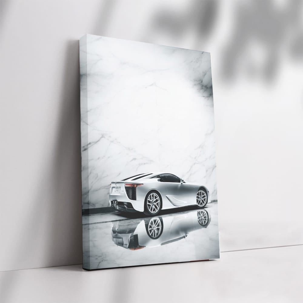 Lexus LFA in White Marble - Exquisite Performance Machine