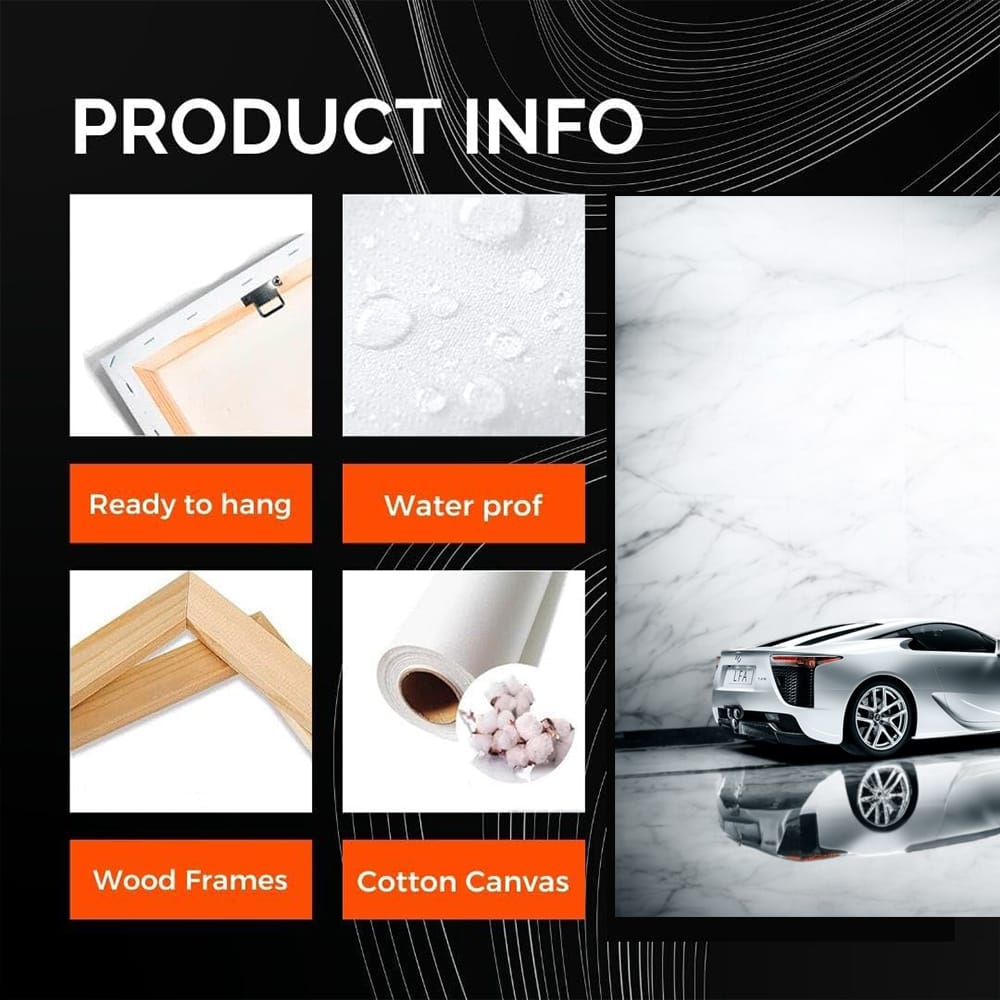 Lexus LFA in White Marble - Exquisite Performance Machine