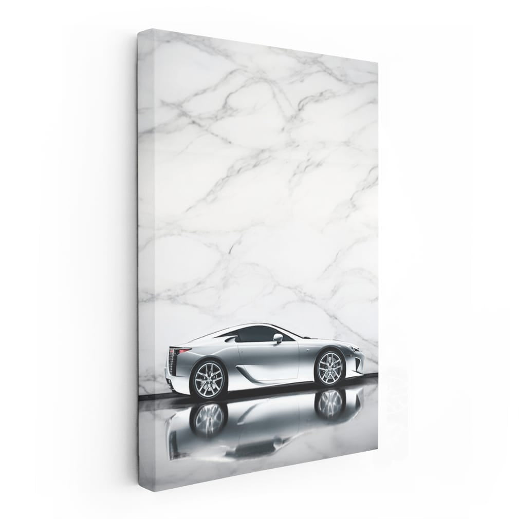 Lexus LFA White Marble - Exquisite Performance Marvel