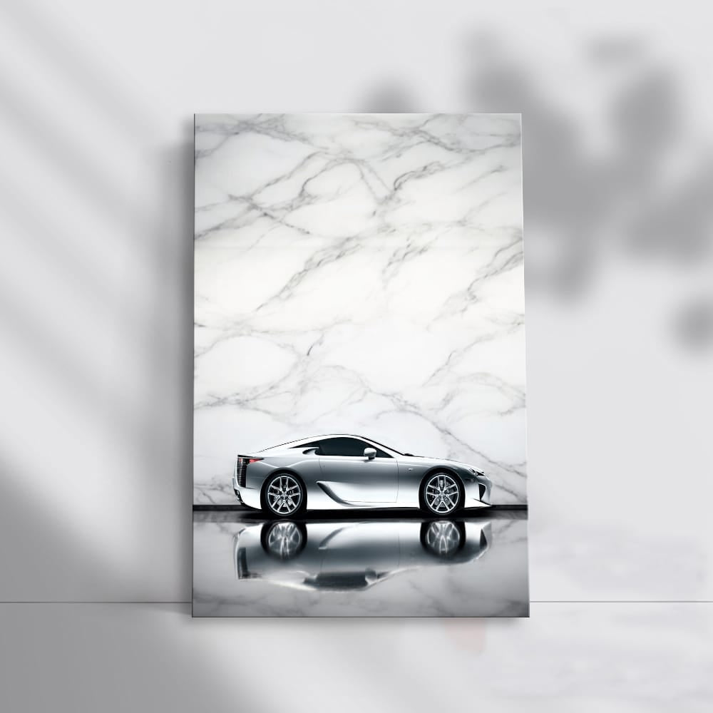 Lexus LFA White Marble - Exquisite Performance Marvel