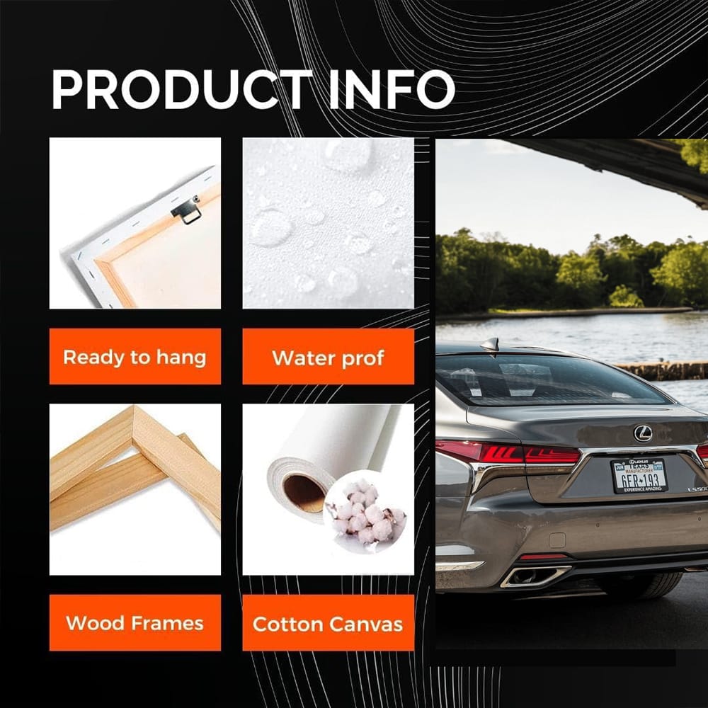Lexus LS 500 by River - Elegant Luxury Sedan