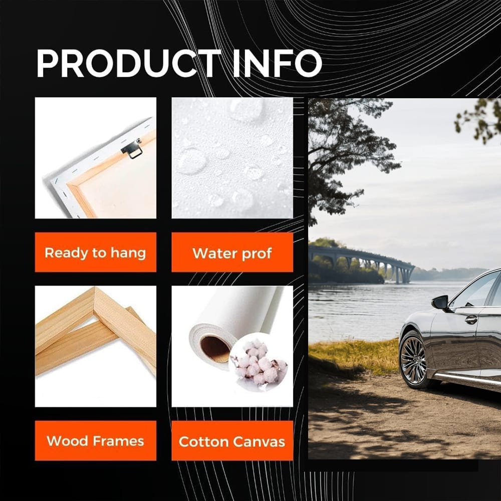 Lexus LS 500 Beside River - Elegant Luxury Drive