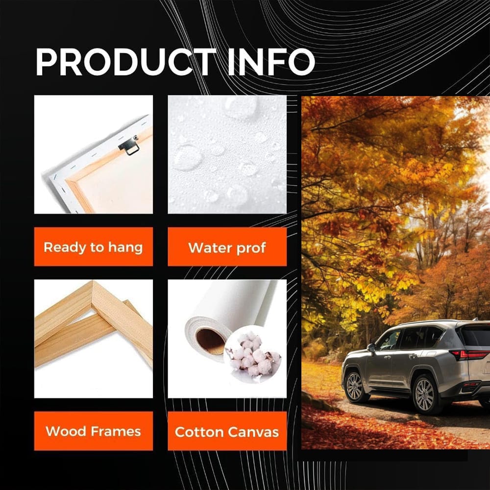 Lexus LS 500h in Autumn Woods - Luxury Meets Elegance