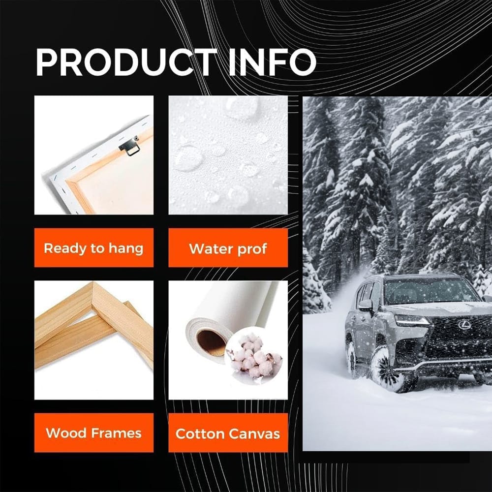 Lexus LX Winter Adventure - Luxury Meets Rugged Terrain