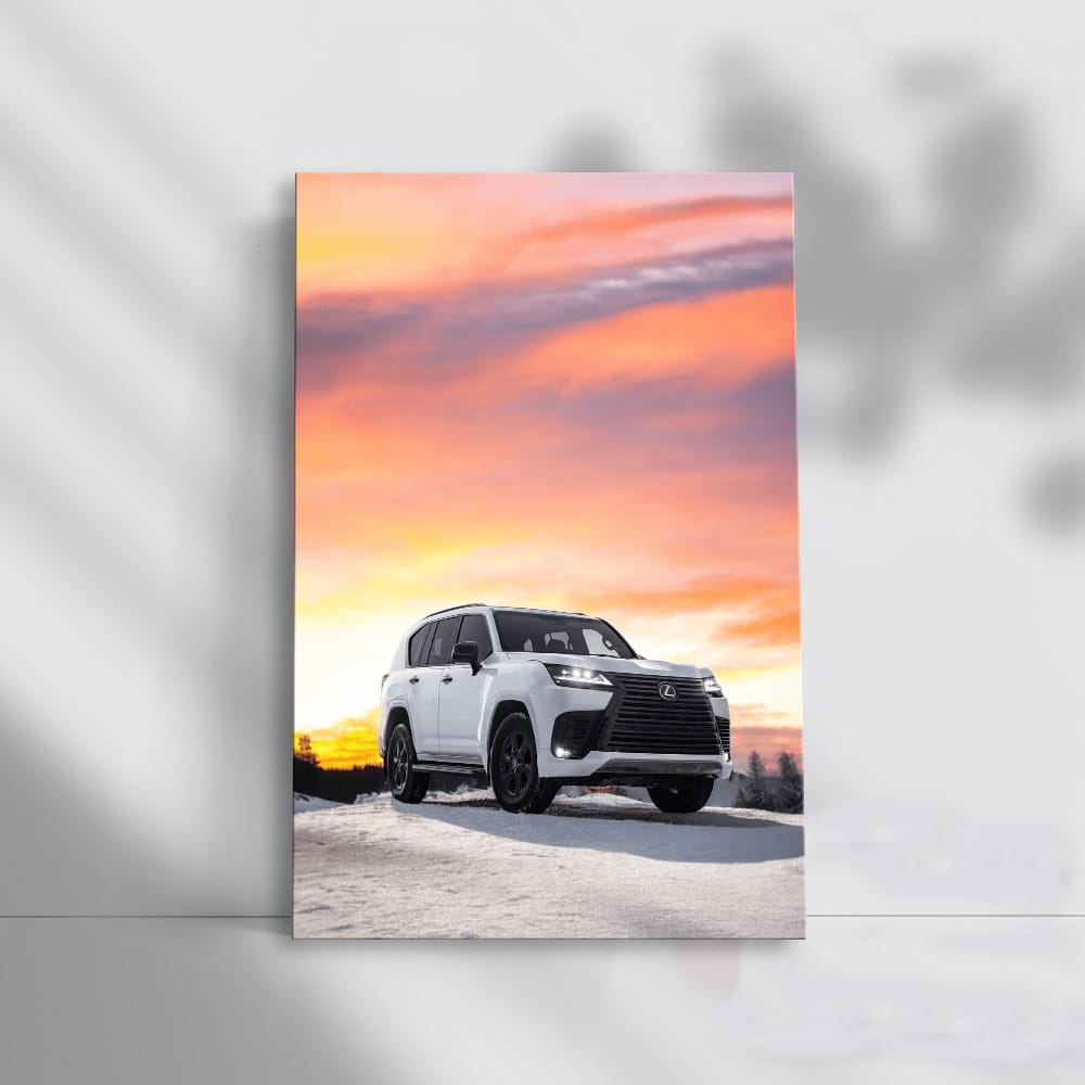 Lexus LX in Sunset Glory - Majestic and Powerful Ride