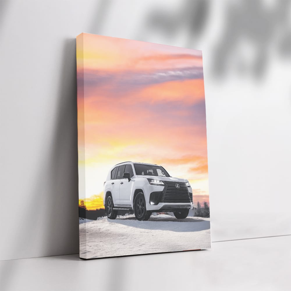 Lexus LX in Sunset Glory - Majestic and Powerful Ride