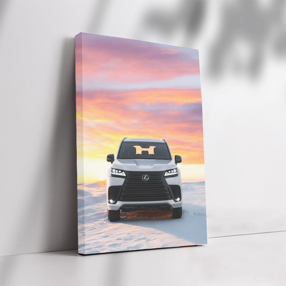 Lexus LX at Golden Hour - Elegance and Power