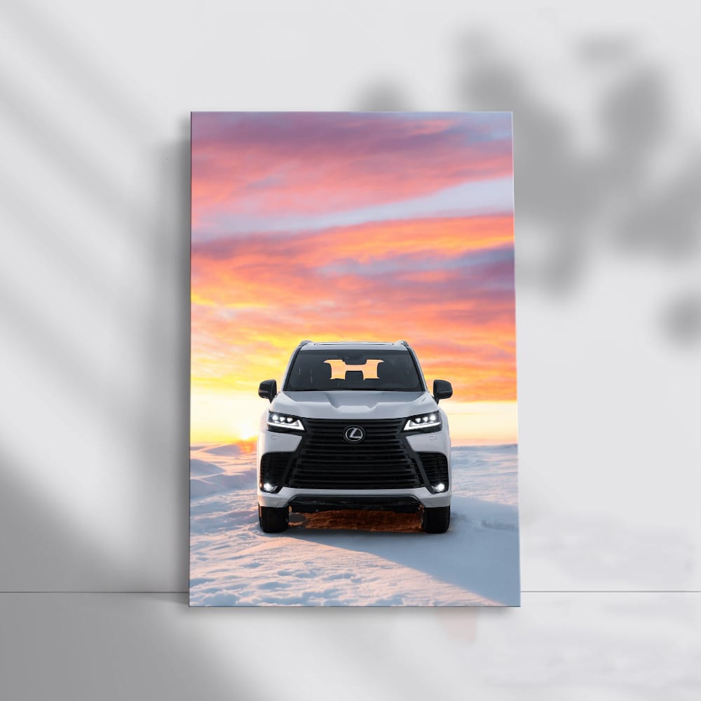 Lexus LX at Golden Hour - Elegance and Power
