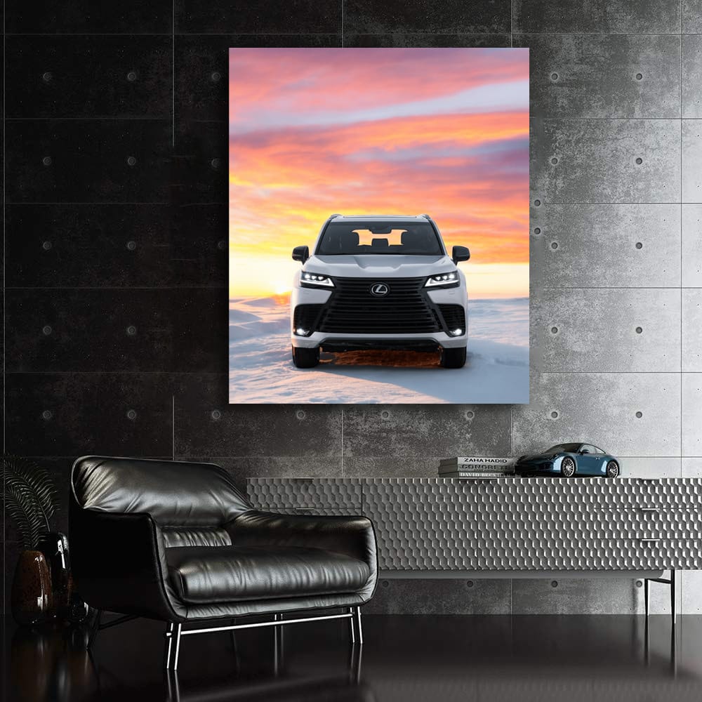 Lexus LX at Golden Hour - Elegance and Power