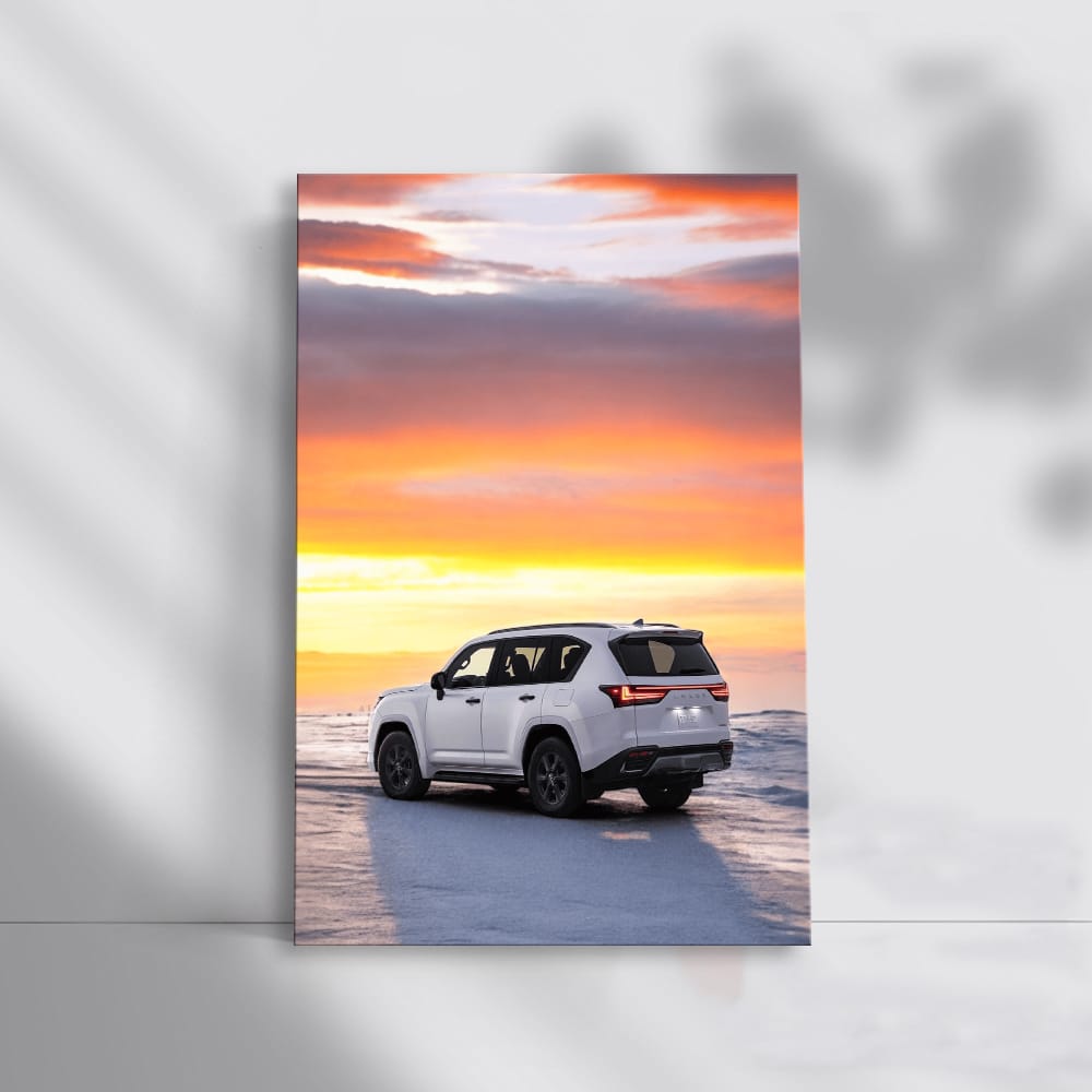 Lexus LX at Sunset - Luxury SUV with Elegance