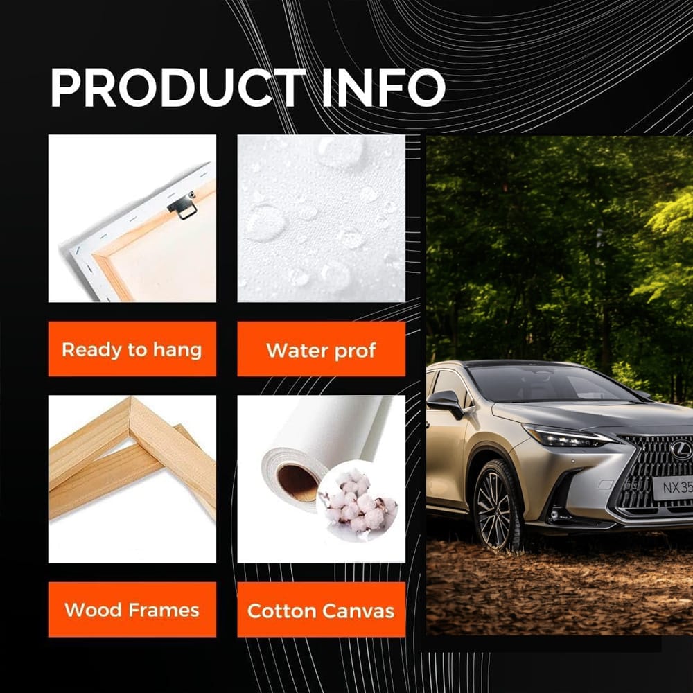 Lexus NX in Woods - Adventure Awaits