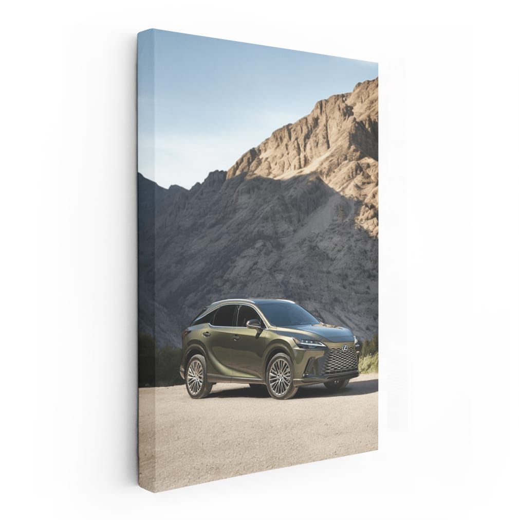 Lexus RX 350h Luxury AWD SUV in Mountains - Elegance Redefined