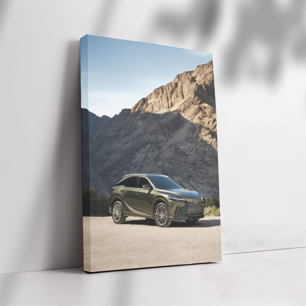 Lexus RX 350h Luxury AWD SUV in Mountains - Elegance Redefined
