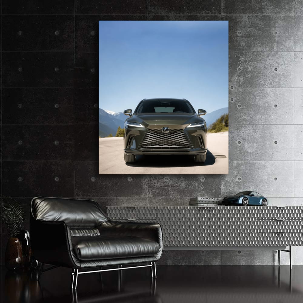 Lexus RX 350h AWD Luxury SUV in Mountains - Elegant Explorer