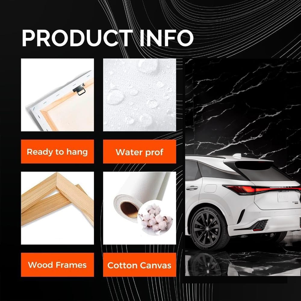 Lexus RX 500h F SPORT AWD in Black Marble - Bold and Agile