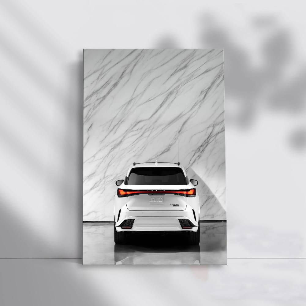 Lexus RX 500h White Marble - Luxury Redefined in Motion