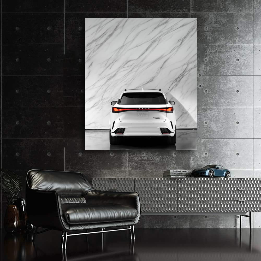 Lexus RX 500h White Marble - Luxury Redefined in Motion