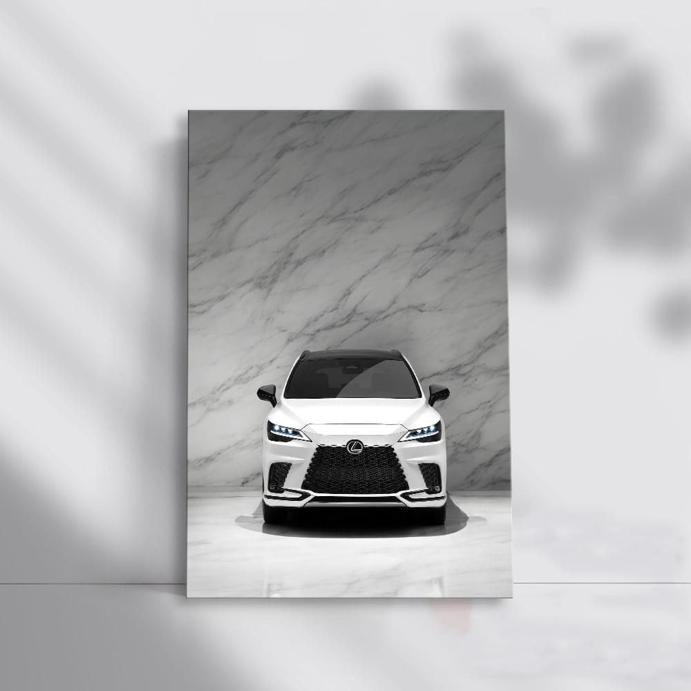 Lexus RX 500h in White Marble - Elegance on Wheels