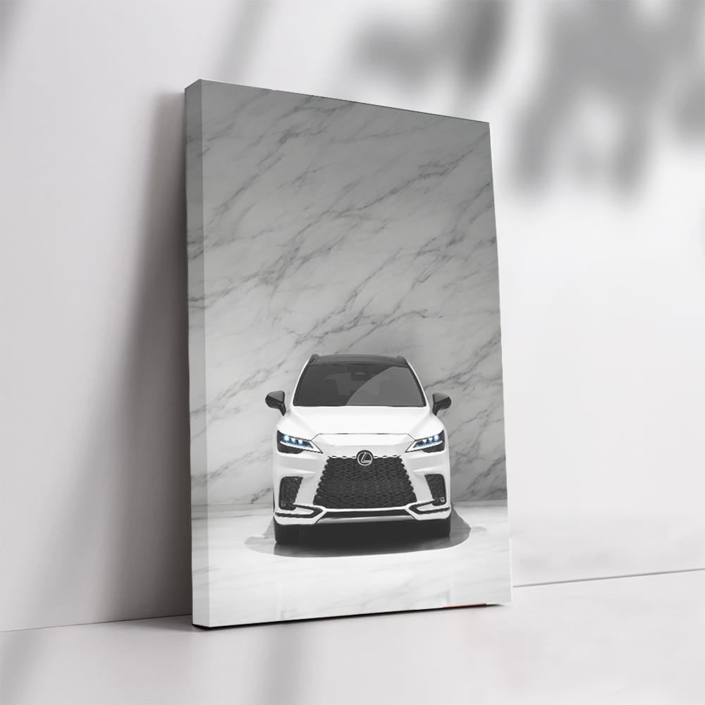 Lexus RX 500h in White Marble - Elegance on Wheels