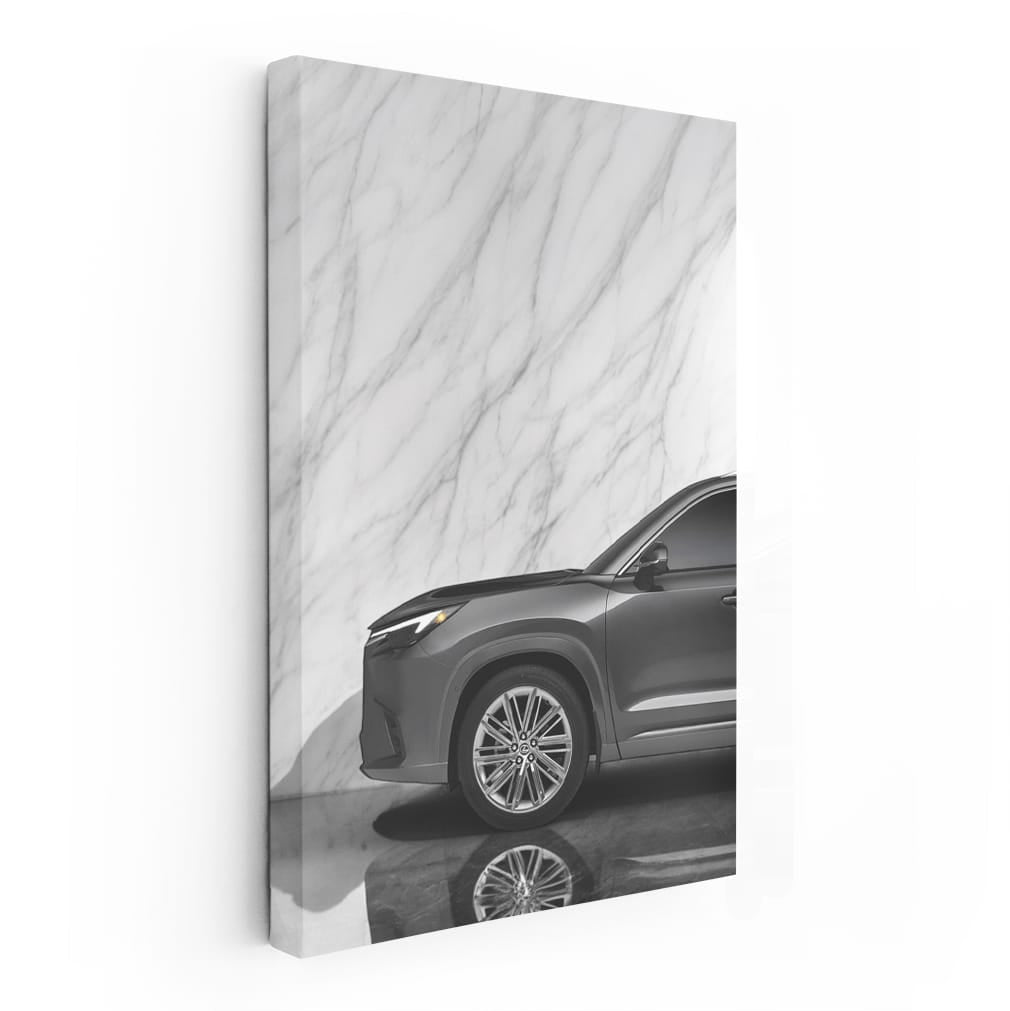White Marble Lexus RX 500h - Elegance in Motion