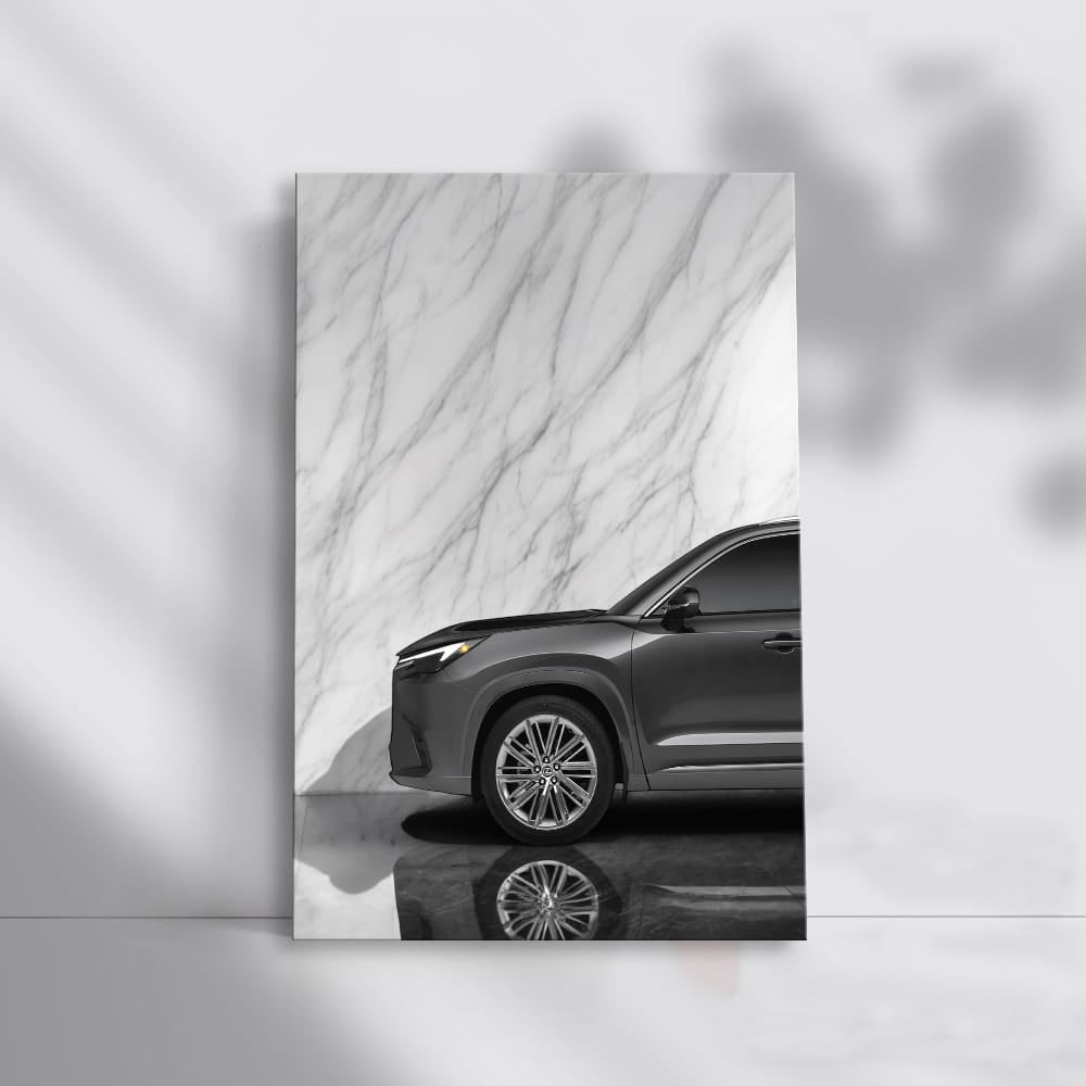 White Marble Lexus RX 500h - Elegance in Motion