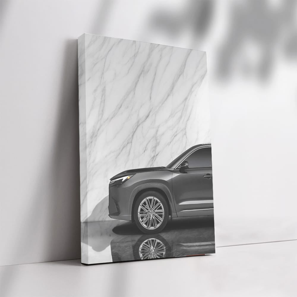 White Marble Lexus RX 500h - Elegance in Motion