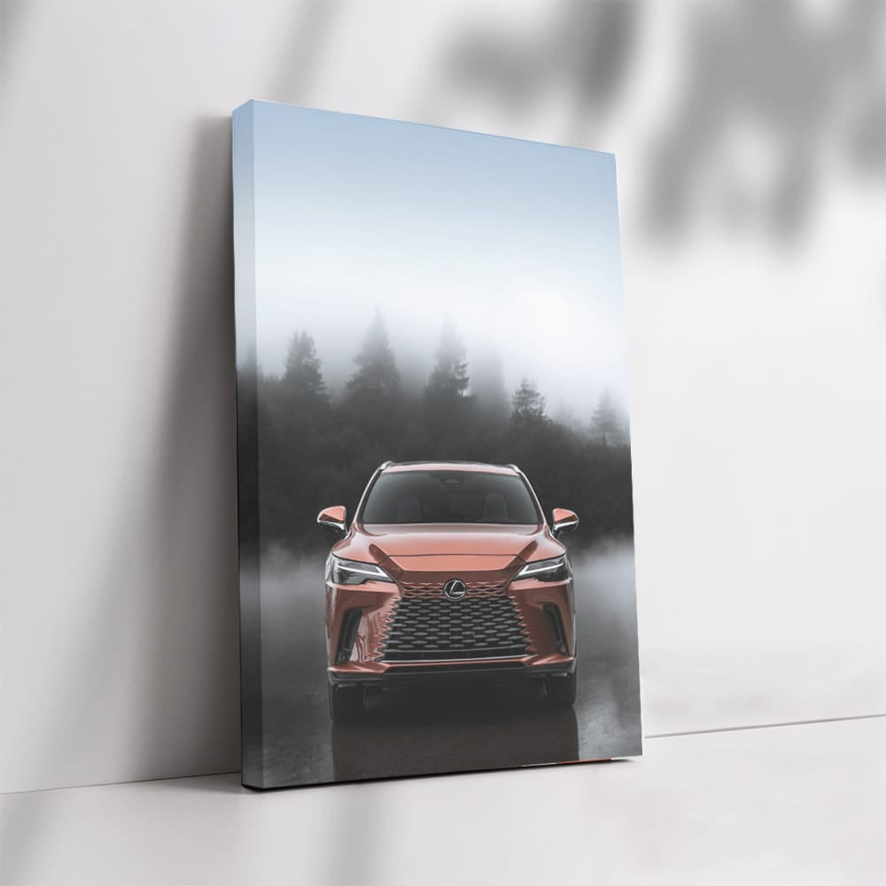 Lexus RX Shrouded in Fog - Elegant, Powerful Drive