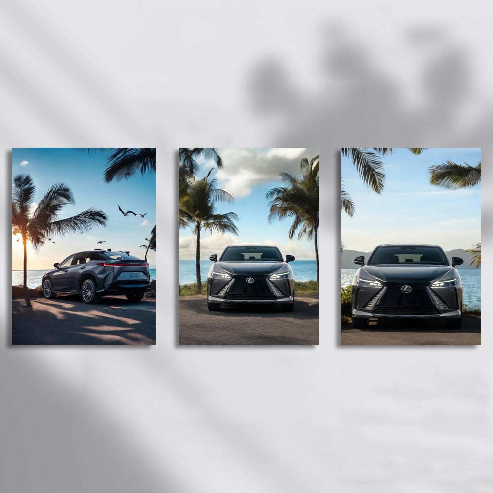 Lexus RZ On The Beach Set of 3