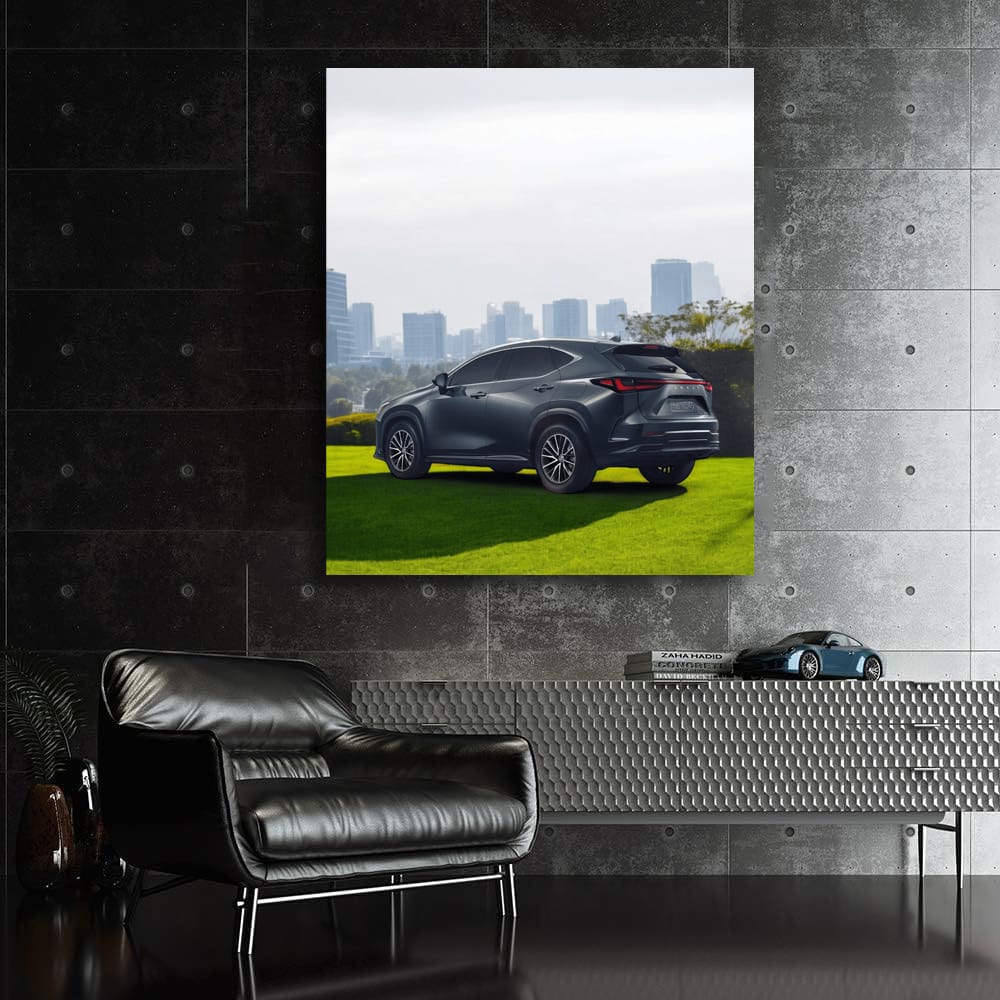 Urban Elegance: Lexus in Cityscape - Timeless Sophistication