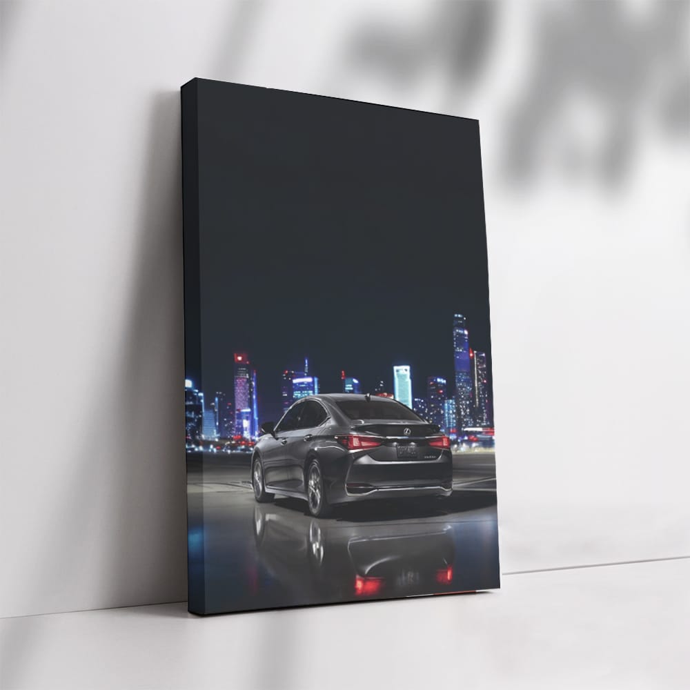 Lexus Illuminated - Captivating Night Elegance