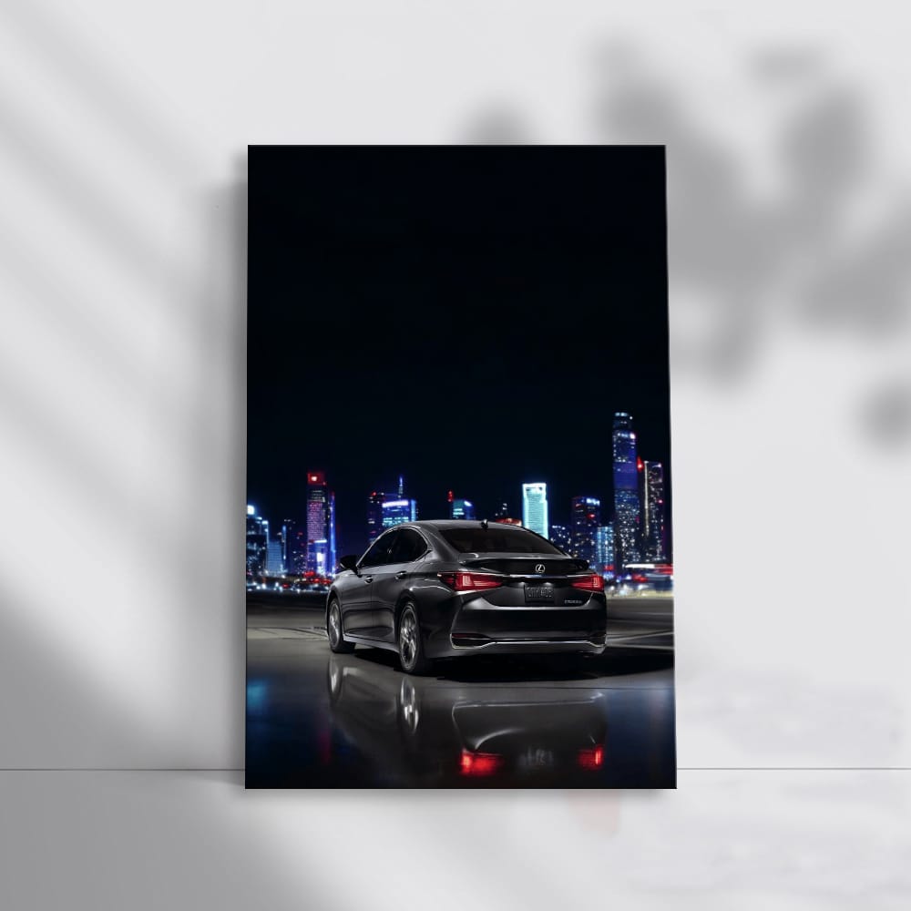 Lexus Illuminated - Captivating Night Elegance