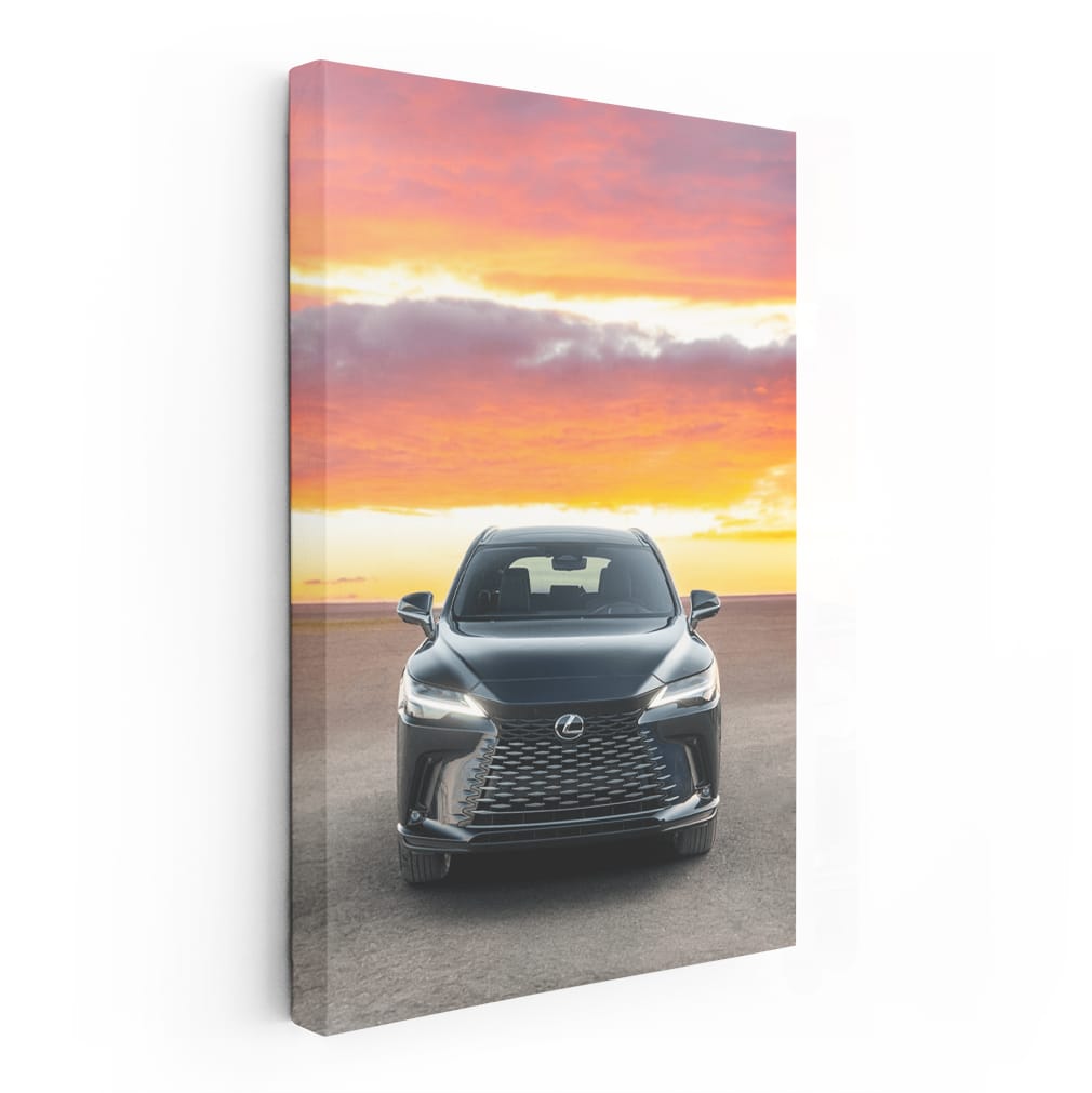 Sunset Elegance: Lexus Unveiled - Luxury in Motion