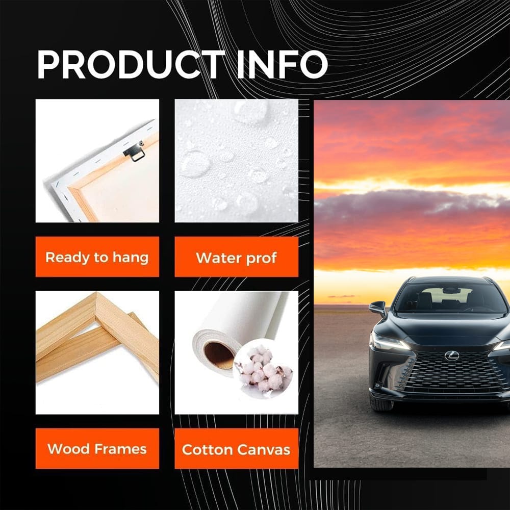 Sunset Elegance: Lexus Unveiled - Luxury in Motion