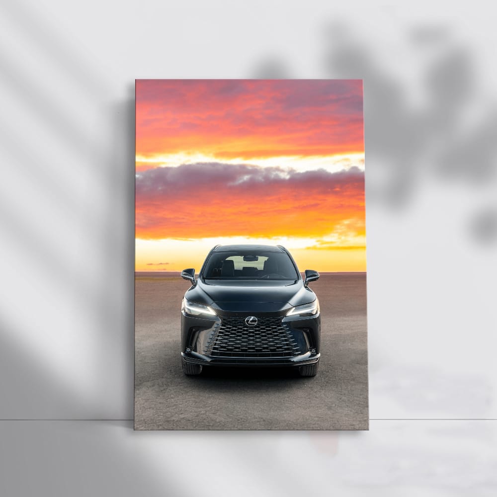 Sunset Elegance: Lexus Unveiled - Luxury in Motion