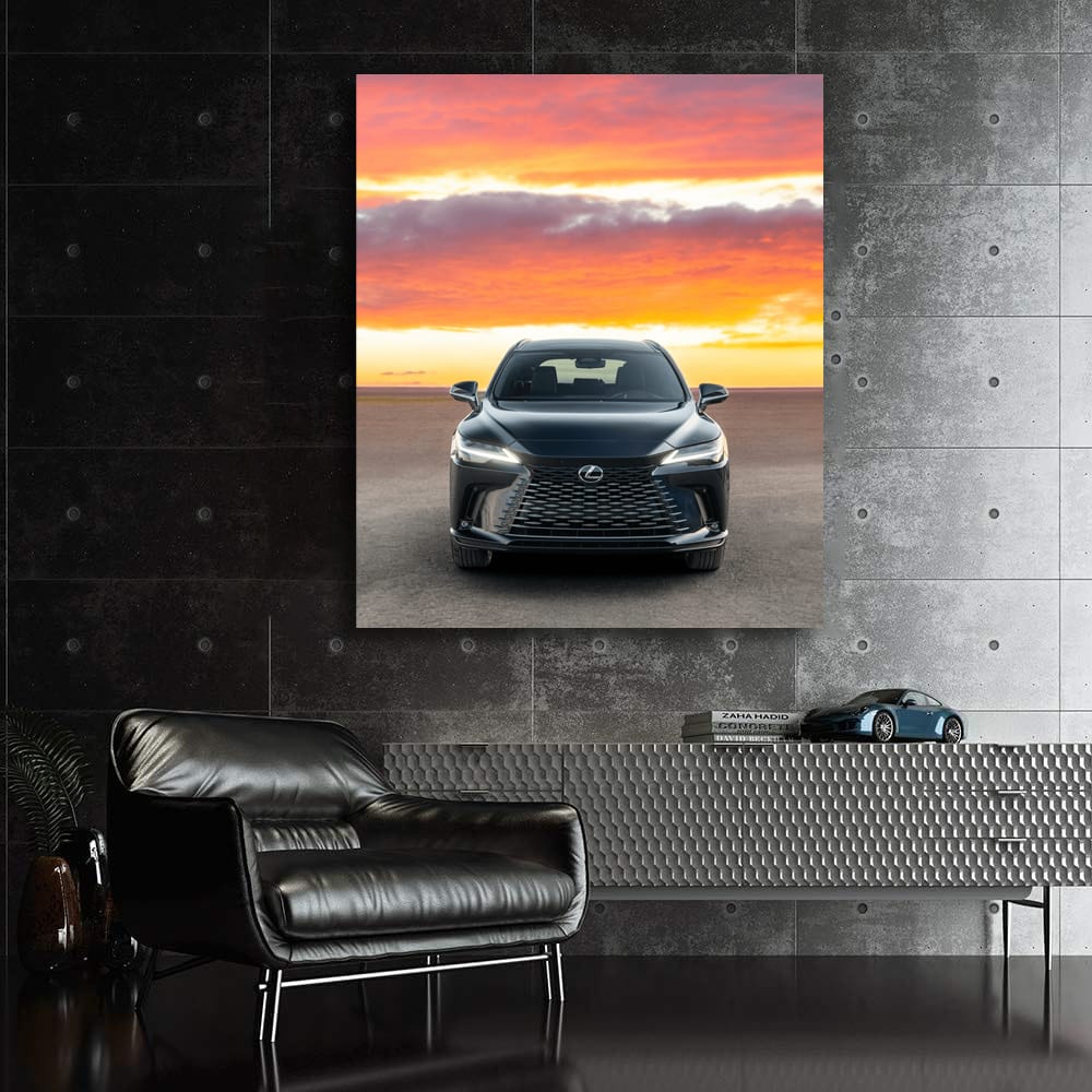 Sunset Elegance: Lexus Unveiled - Luxury in Motion