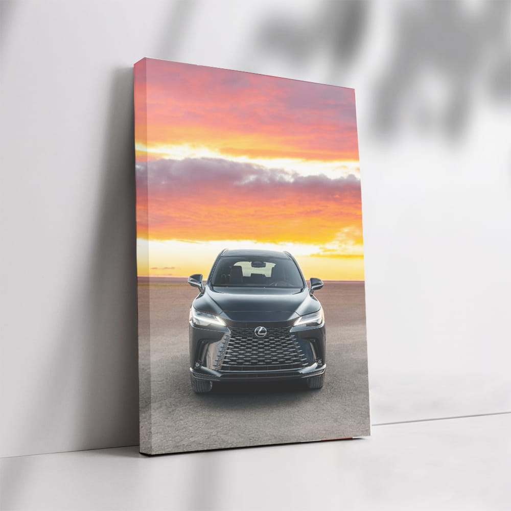 Sunset Elegance: Lexus Unveiled - Luxury in Motion