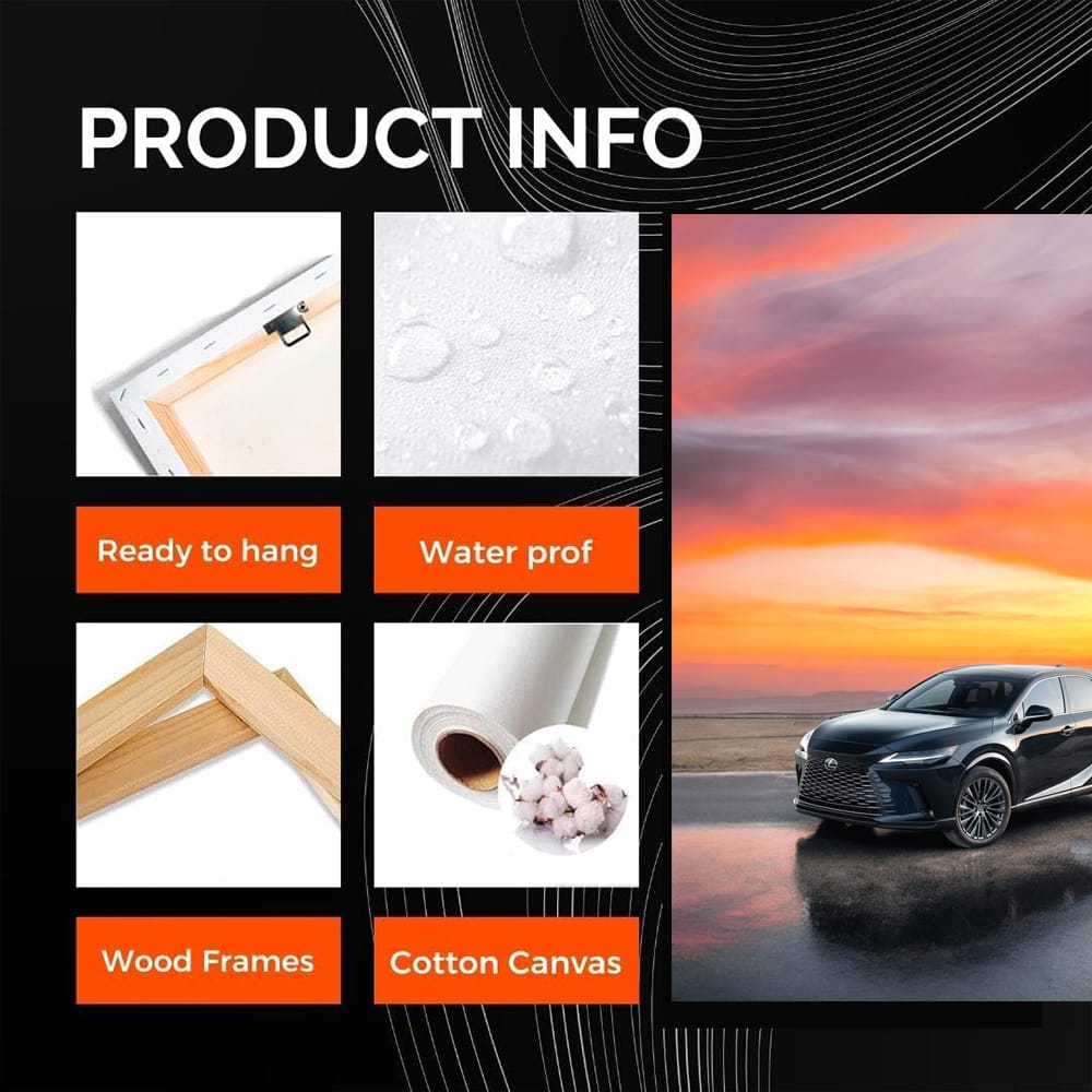 Sunset Lexus Elegance - Captivating Luxury Design