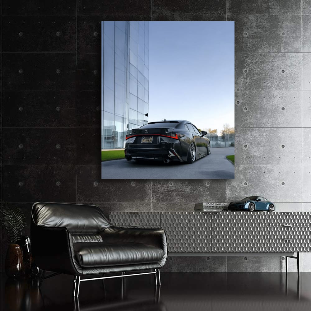 Lexus Black Glass Building - Modern Luxury Refined