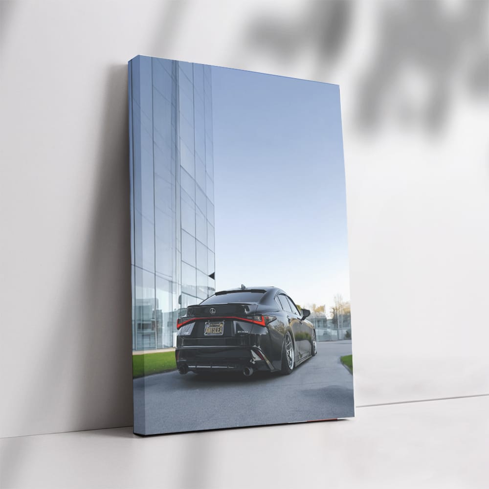 Lexus Black Glass Building - Modern Luxury Refined
